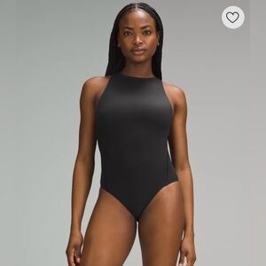 🆕 Lululemon Wundermost Ultra-Soft Nulu High-Neck Sleeveless Bodysuit